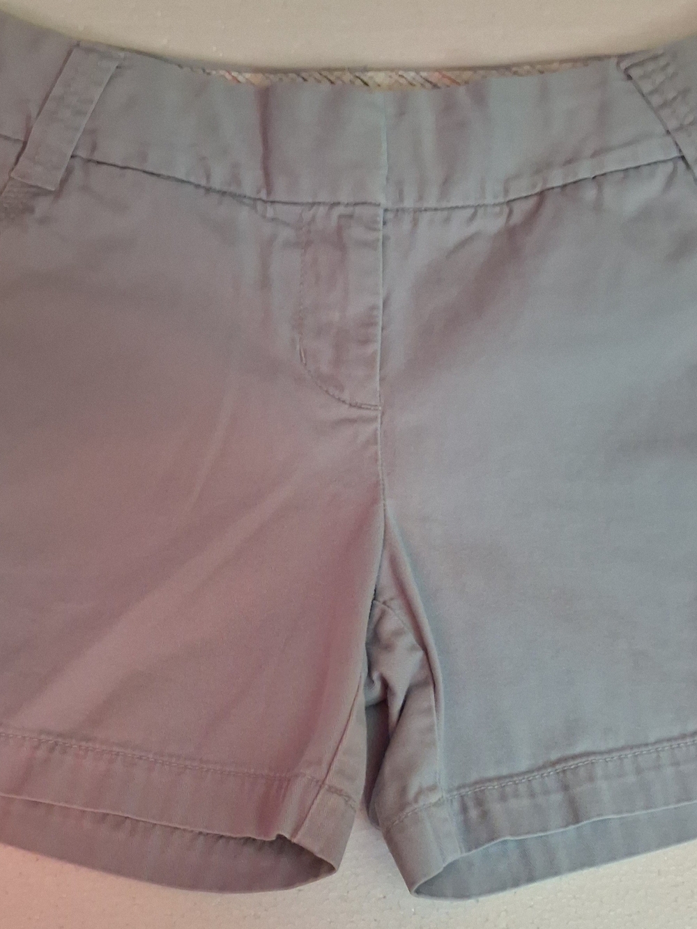 J. Crew Light Gray Women's Tailored Bermuda Shorts